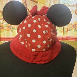 Disney Minnie Mouse Sun Hat With Ears 